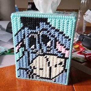 Handmade Eeyore Tissue Box Cover